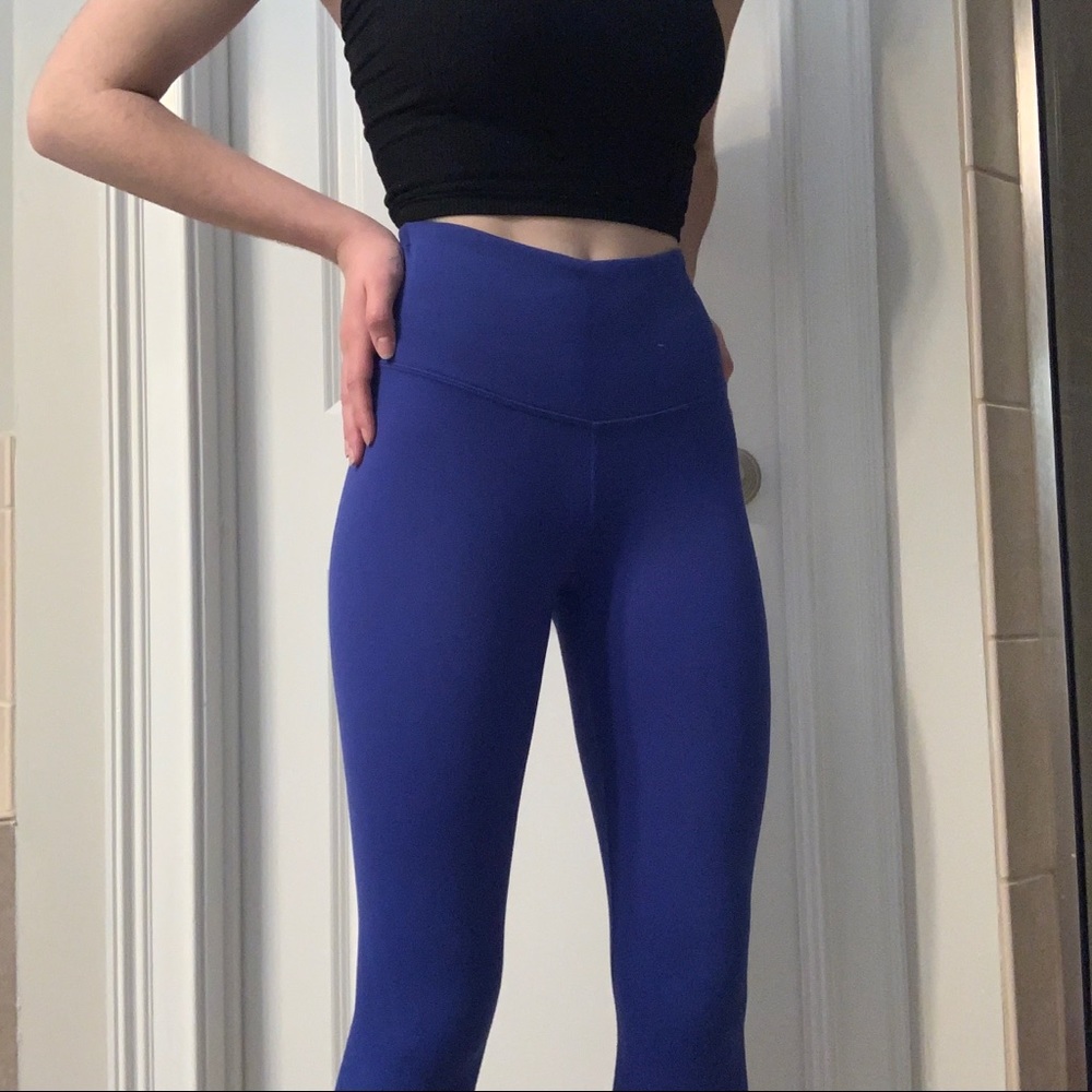 Electric Blue Workout Leggings